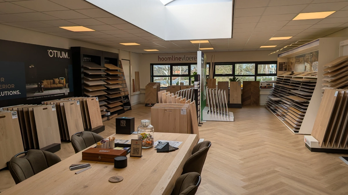 showroom floortecverlaan lijnden nieuw